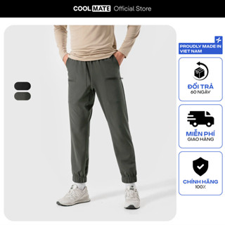 Quần Jogger nam thể thao Studio Woven co giãn, thấm hút Coolmate