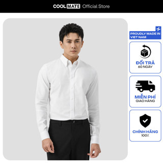 Áo sơ mi dài tay Oxford Premium mềm mại chống nhăn Coolmate