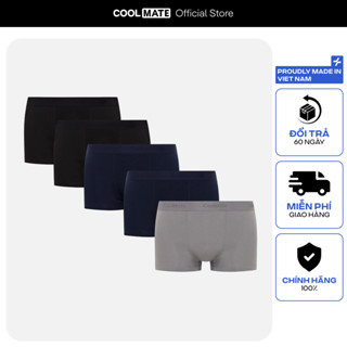 Combo 5 quần lót sịp nam Trunk Cotton co giãn thoải mái Coolmate