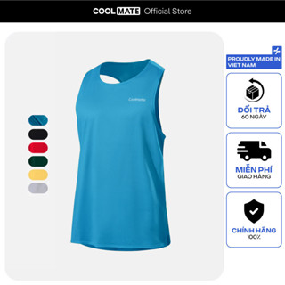 Áo Singlet Chạy bộ nam Essentials Fast & Free Run II Coolmate[OUTLET - không đổi trả]