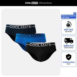 Combo 3 Quần lót Nam Brief Ex-Comfort Modern Bamboo mềm mại kháng khuẩn Coolmate