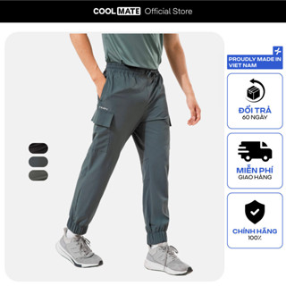 Quần dài nam Jogger thể thao ExDry dệt Woven mềm mịn co giãn tốt Coolmate