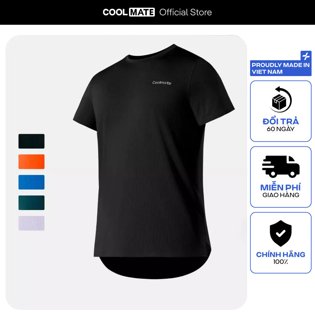 Áo thun thể thao chạy bộ Essential I thoáng khí Coolmate