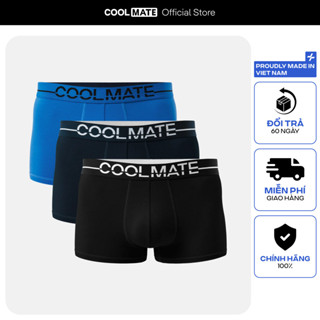 Combo 3 Quần lót Nam Trunk Ex-Comfort Modern Bamboo mềm mại kháng khuẩn Coolmate
