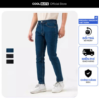 Quần Jeans Nam Basics dáng Slim fit Coolmate
