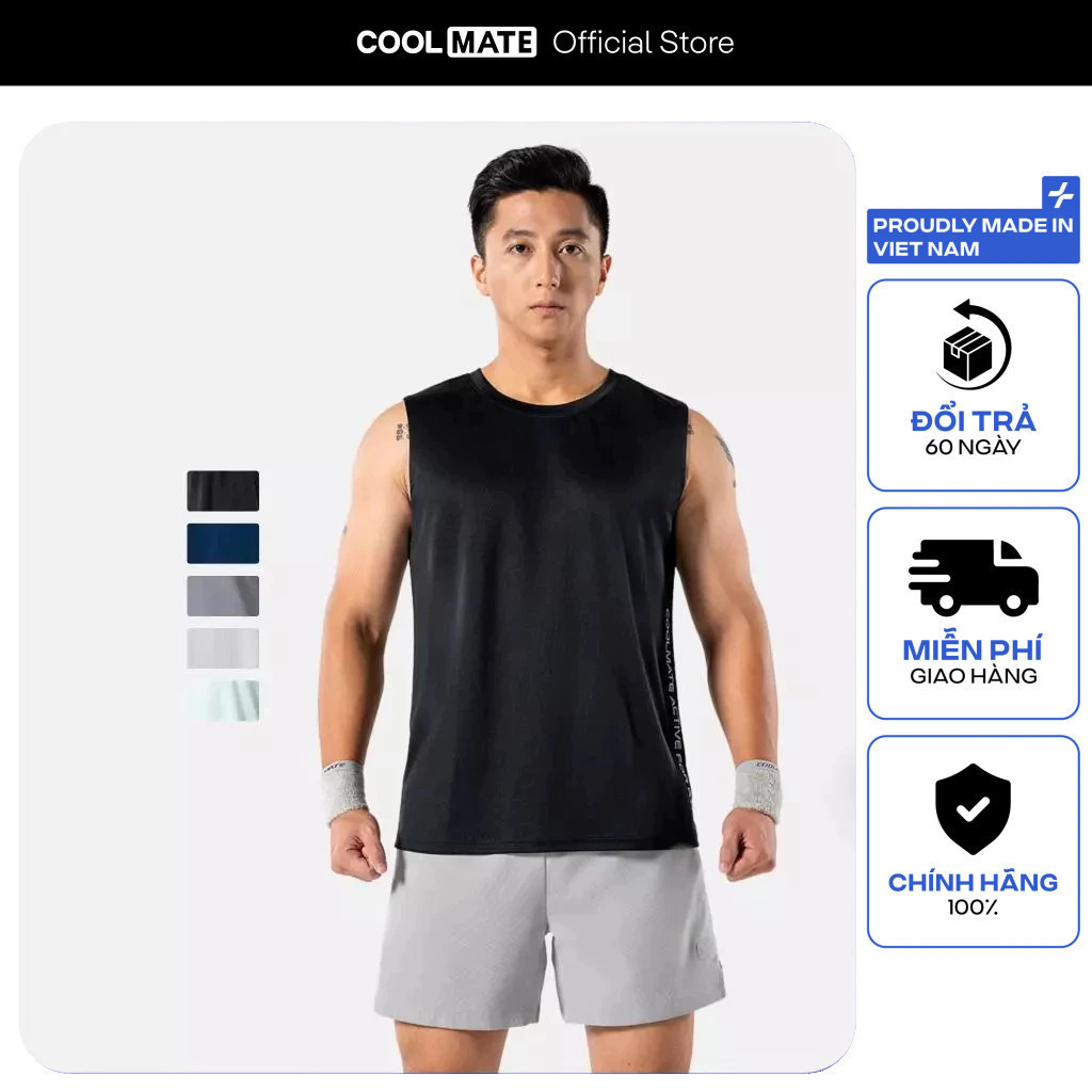Áo Tanktop Gym thể thao Basic Coolmate