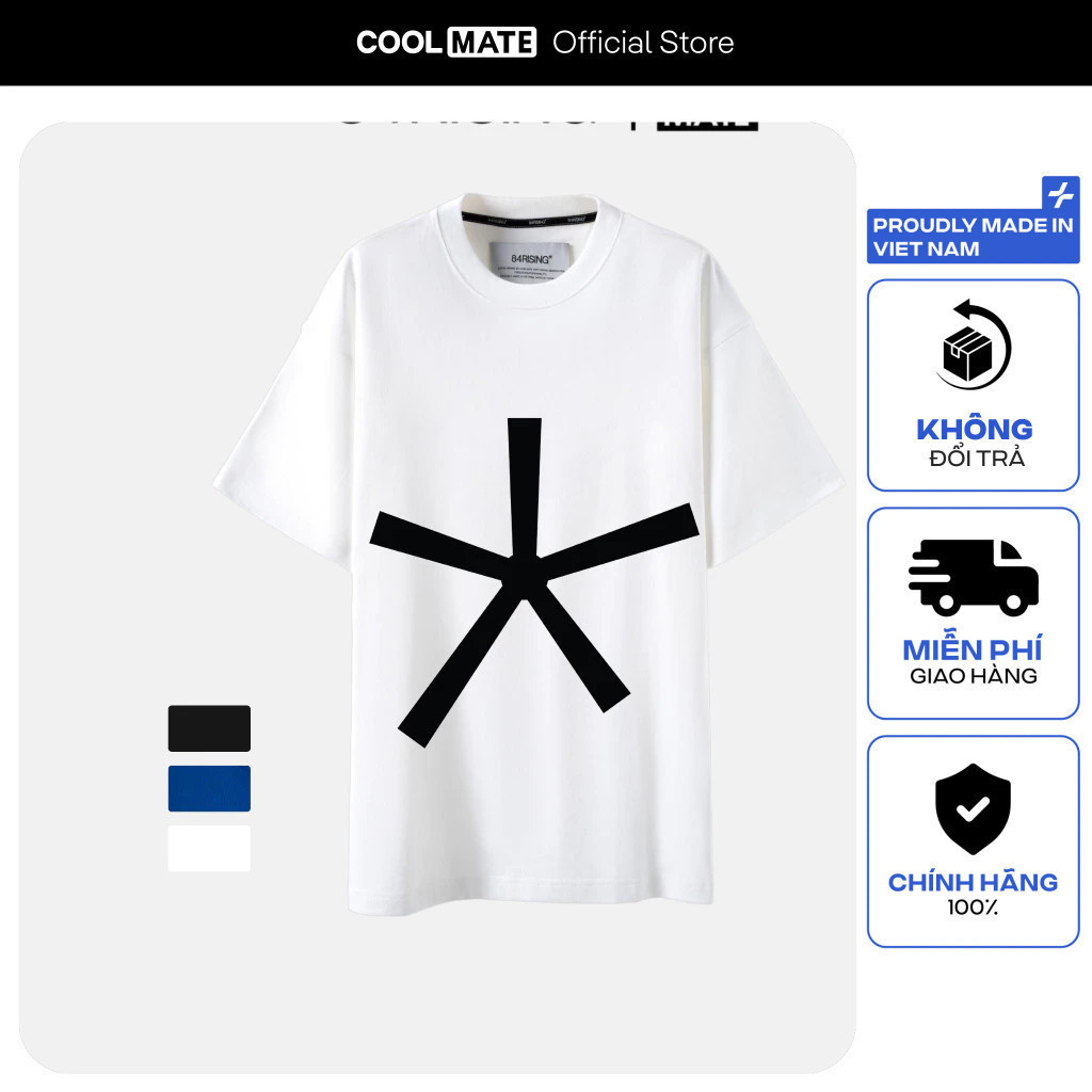 [Outlet  Không đổi trả] Áo Tshirt oversize BIG ICON  84RISING