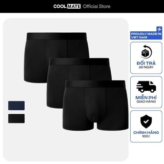 Combo 03 Quần lót nam Trunk Excool Microfiber Seamless (Không đường may) Coolmate