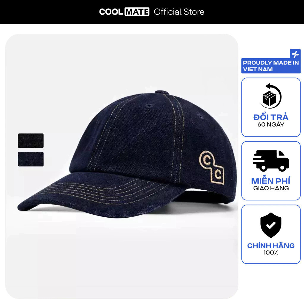  Coolmate x Copper Denim | Mũ Dadcap Jeans Coolmate