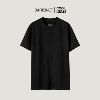 [MUA 2 GIẢM 5%]Áo thun relaxed fit 84RISING trơn màu Coolmate