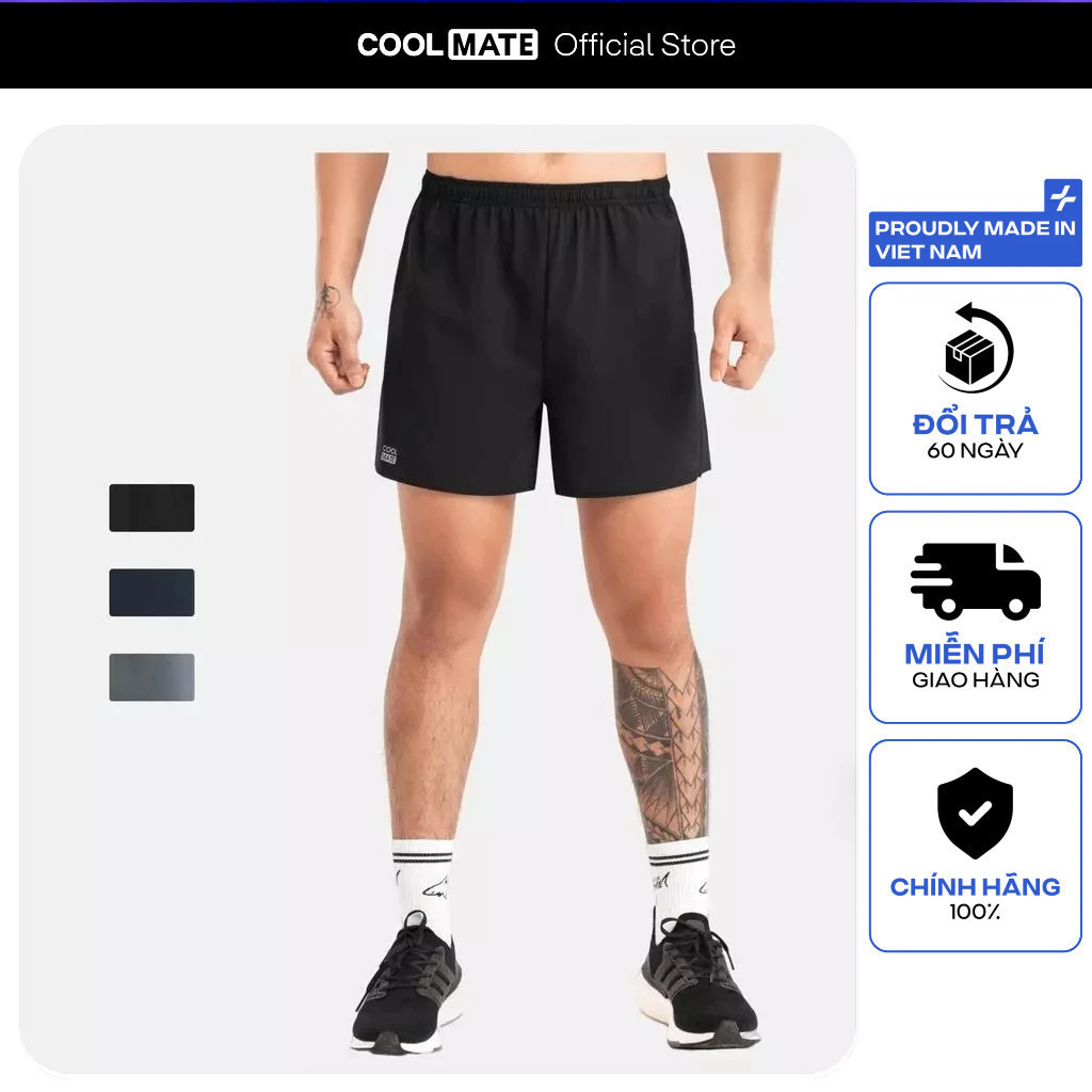 [OUTLET - KHÔNG ĐỔI TRẢ]Quần thể thao 5" thoáng khí Coolmate