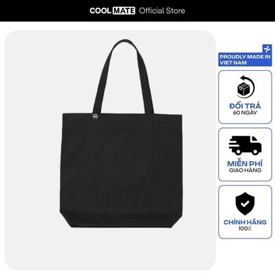 [MUA 2 GIẢM 5%]Túi tote vải Clean Bag trơn thân thiện môi trường Coolmate