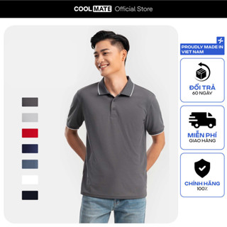 Áo Polo nam SCafé nam tính  khử mùi hiệu quả Coolmate