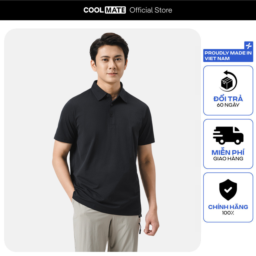 [SALE TẾT]Áo Polo nam Excool khô thoáng chống nhăn Coolmate