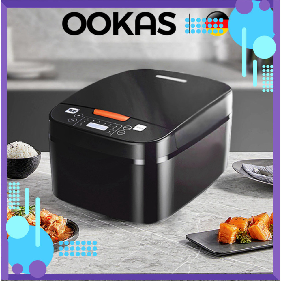 OOKAS 6L Nồi Cơm  Điện nồi cơm điện đa năng chống dính nồi cơm điện mini