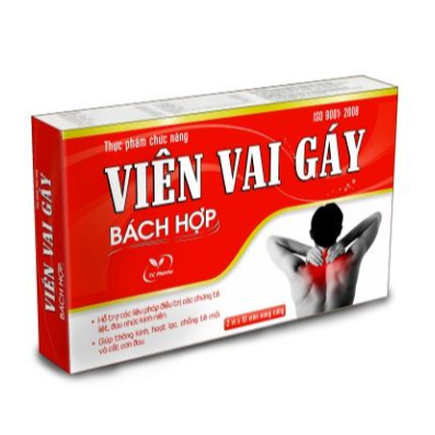 Viên Vai Gáy Bách Hợp (hộp 2 vỉ x 10 viên) TC Pharma