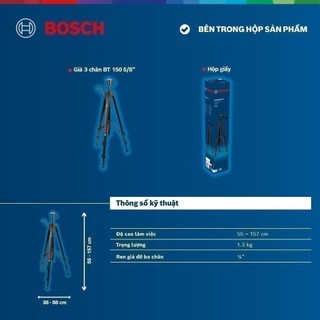 Giá ba chân Bosch BT 150