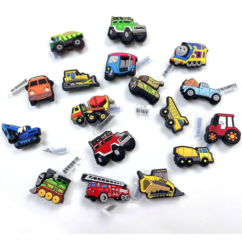 [ CHARM XE Ô TÔ ] JIBBITZ 3d Xe gắn dép Crosss, stickers charm gắn dép cross mẫu ô tô xe BM2