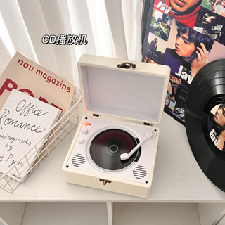  Thời gian và Mùa Retro CD Loa Bluetooth Máy ghi âm CD Album Đĩa đa năng cd Máy nghe nhạc sử dụng tại nhà 