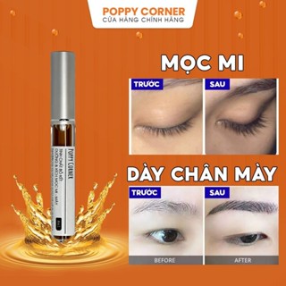 Tinh Dầu Dưỡng Lông Mi  Lông Mày Tinh Chất Bồ Kết Giúp Mọc Dài Dày Dưỡng Mi Cong Vút Poppy Corner
