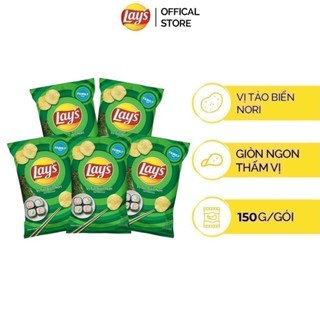 [Livestream] Combo 5 Lay's Tảo Biển Nori 150gr