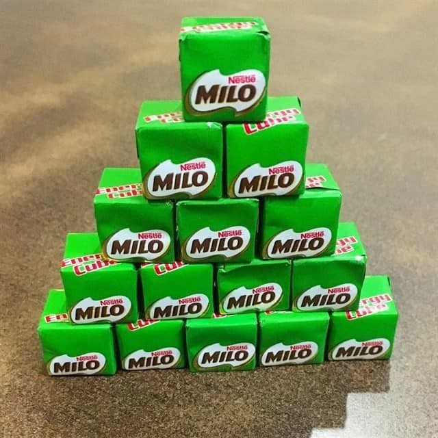 Kẹo Milo Choco Cube Thái Lan, kẹo milo, Kẹo phô mai cube vị trái cây thơm ngon / ăn vặt