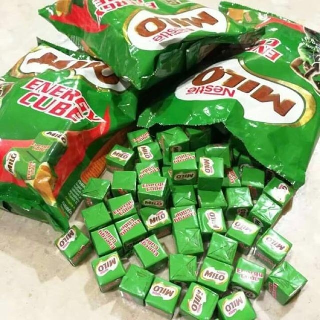 Kẹo Milo Cube cacao Nestle Thái Lan chính hãng, kẹo viên nén Milo Energy Cube.
