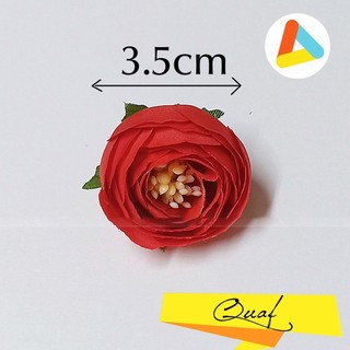 (3.5cm) Hoa Lụa Đẹp, Hoa Lụa Trang Trí Hộp Quà Tặng