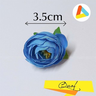 (3.5cm) Hoa Lụa Đẹp, Hoa Lụa Trang Trí Hộp Quà Tặng