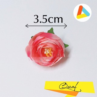 (3.5cm) Hoa Lụa Đẹp, Hoa Lụa Trang Trí Hộp Quà Tặng