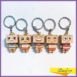 (Combo 100c) Móc Khoá Danbo Sắc Thái Màu
