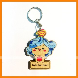 Bảo bình Aquarius - Móc khóa Danbo 12 cung hoàng đạo