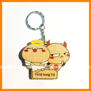 Song tử - Móc khóa Danbo 12 cung hoàng đạo