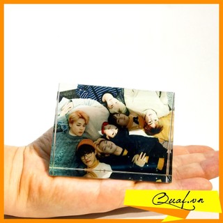 (6x8cm) Pha lê in hình chữ nhật mini