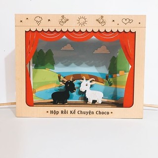 (Combo 5 sp) Hộp rối kể chuyện Choco