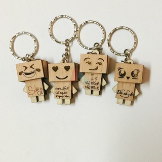 (Combo 100) Móc khóa Danbo sắc thái