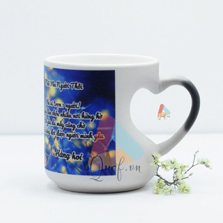 In ảnh lên CỐC ĐỔI MÀU tim lõm