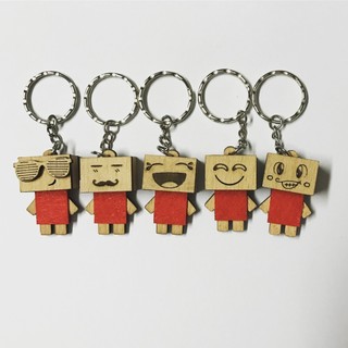 (Combo 50c) Móc khóa Danbo sắc thái