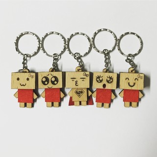 (Combo 50c) Móc khóa Danbo sắc thái
