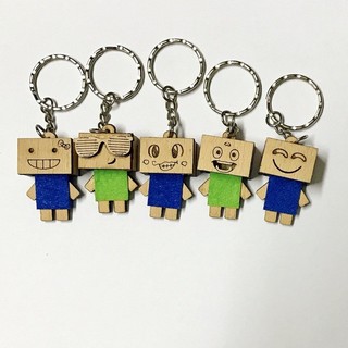 Móc khoá Danbo mộc (Combo x50 chiếc)