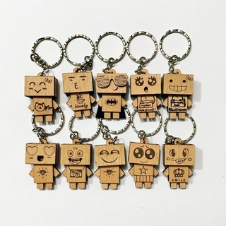 Móc khoá Danbo mộc (Combo x50 chiếc)