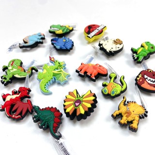 [ CHARM KHỦNG LONG ] JIBBITZ gắn dép Cross cho bé, stickers charm họa tiết KHỦNG LONG
