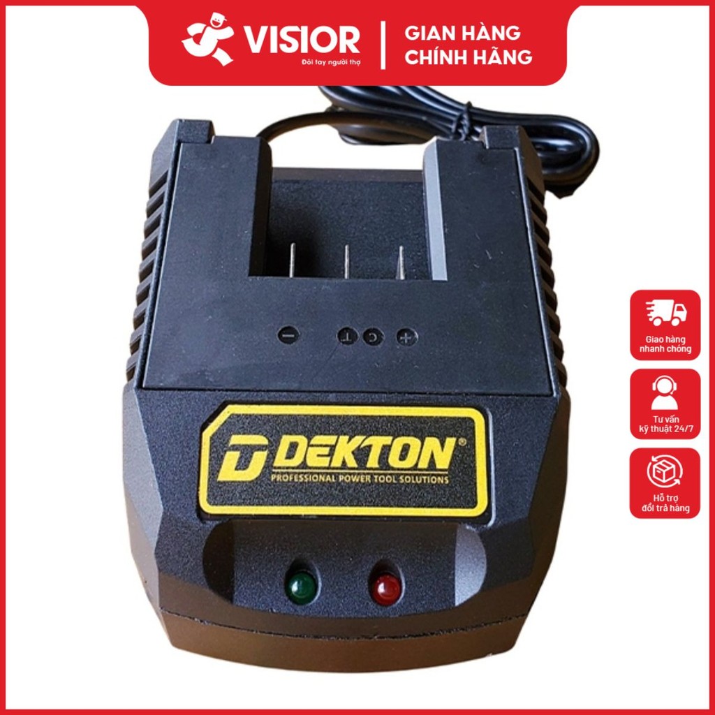 ĐẾ SẠC DEKTON 20V D20-C1800 (Chung chân pin Dewalt)