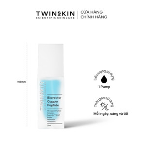  BIOVECTOR COPPER PEPTIDE - Tinh chất phục hồi da toàn diện giảm kích ứng ngừa oxy hóa và giảm sẹo sau mụn 10ml & 30ml 