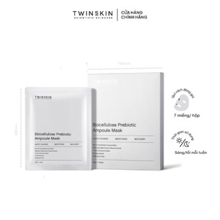   1 Box - 7 Miếng  Mặt Nạ Sinh Học Phục Hồi Giảm Viêm Củng Cố Hệ Vi Sinh Da - Biocellulose Prebiotic Ampoule Mask 20gr 