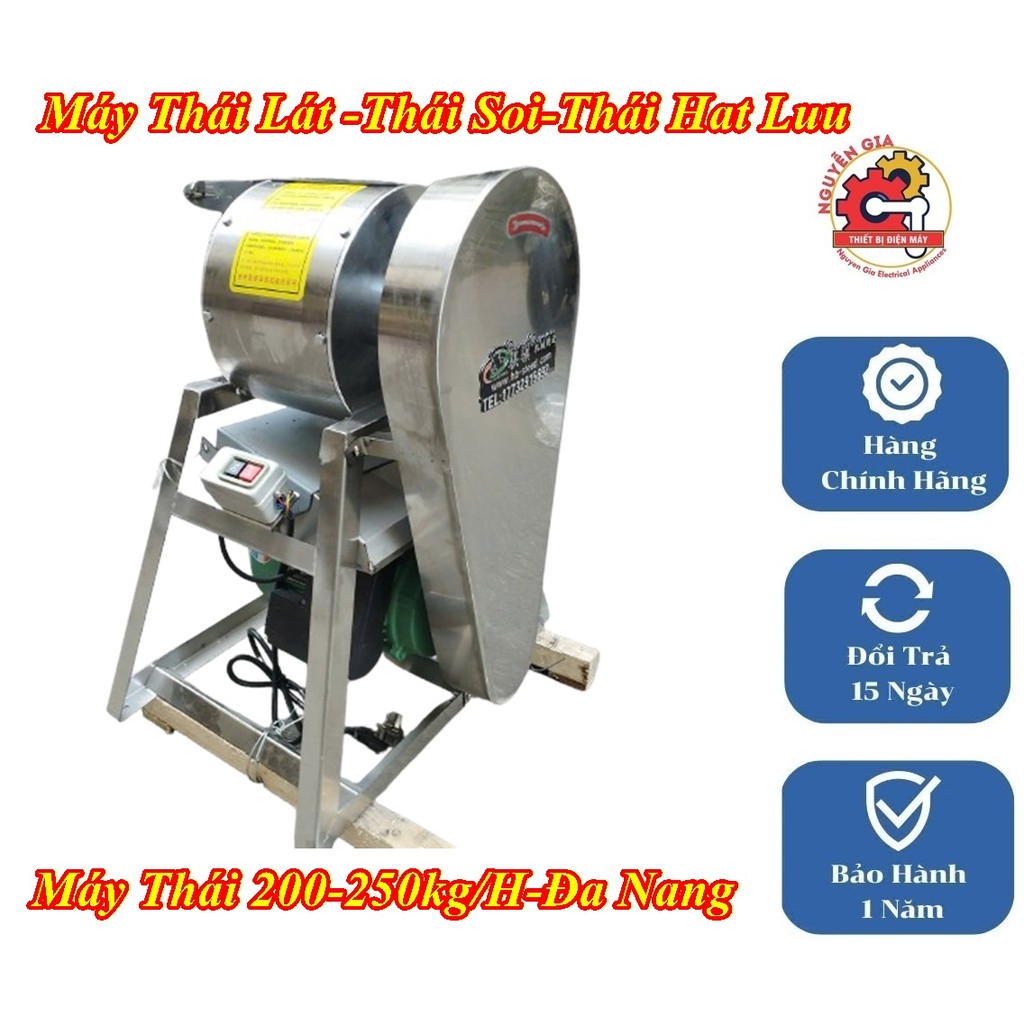 Máy thái rau củ quả, thái lát, thái sợi, thái hạt lựu, thái hạt vuông, thái hạt chì đồng đều và đẹp 