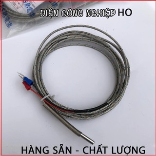 Can nhiệt, dây cảm biến nhiệt phi 4 can K, Can PT100 hàng tốt.