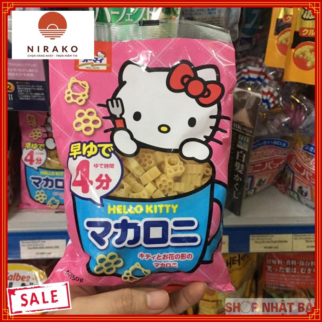 Mì Nui Hello Kitty cho bé, 150g - Nhật Bản