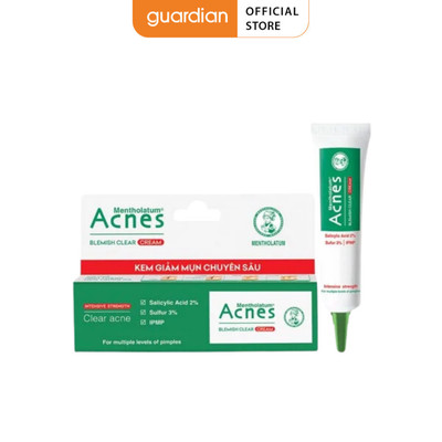 Kem Dưỡng Giảm Mụn Chuyên Sâu Acnes Blemish Clear Cream 10gr