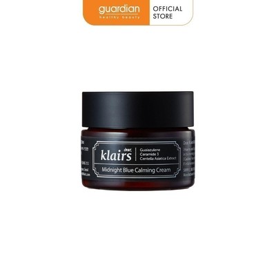 Kem Dưỡng Dear, Klairs Làm Dịu Và Phục Hồi Da Midnight Blue Calming Cream 30ml